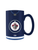 Winnipeg Jets Jersey Style Sculpted Mug (20 oz)