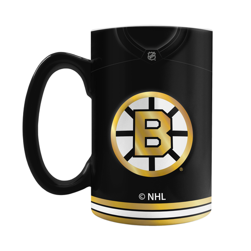 NHL Boston Bruins Centennial Vintage Home Jersey 20 oz Sculped Mug