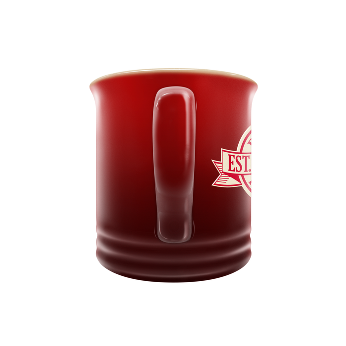 Tasse en grès de 14 oz des Red Wings de Detroit de la LNH, motif bannière