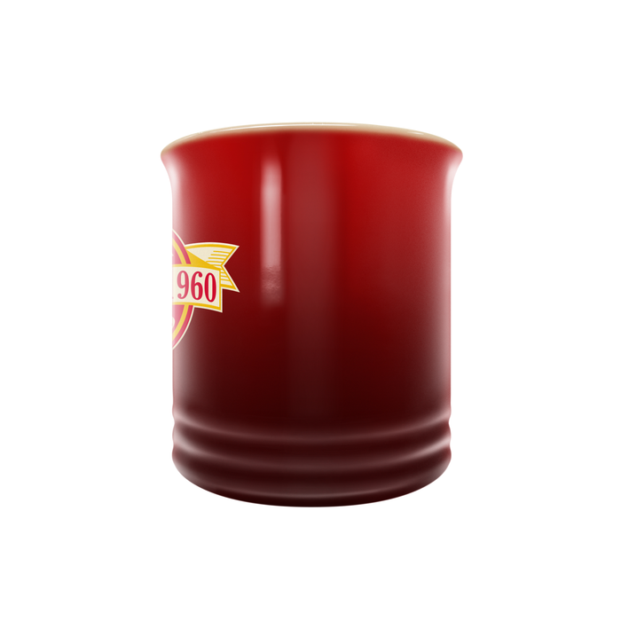 Tasse en grès NFL Kansas City Chiefs 14 oz avec motif de bannière
