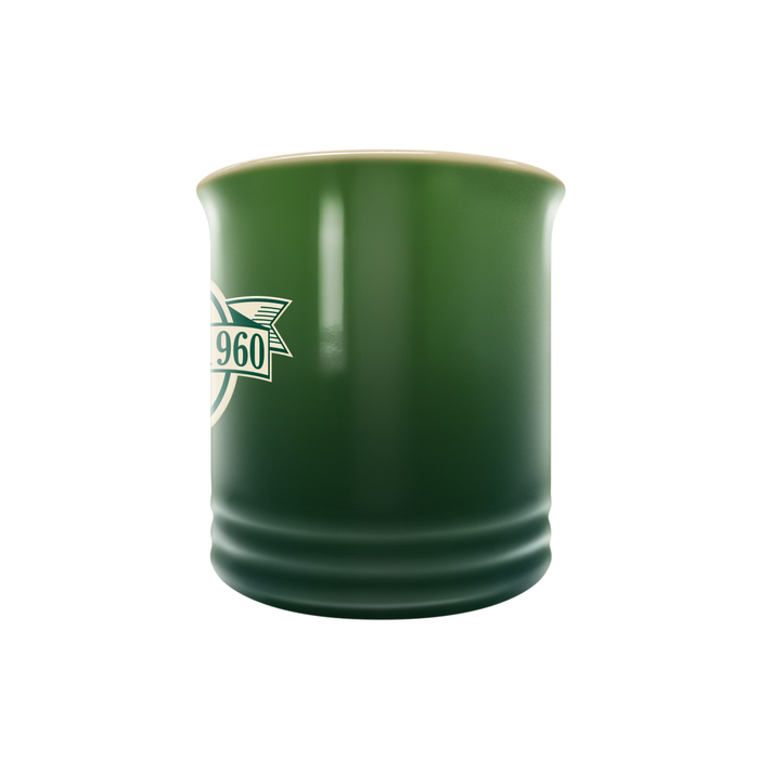 Tasse en grès NFL New York Jets 14 oz avec motif de bannière
