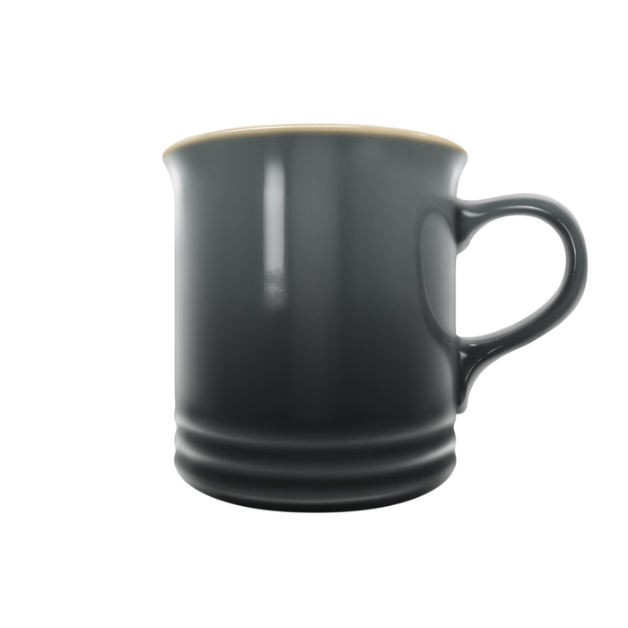 Tasse en grès de 14 oz des Stampeders de Calgary de la LCF, motif de bannière