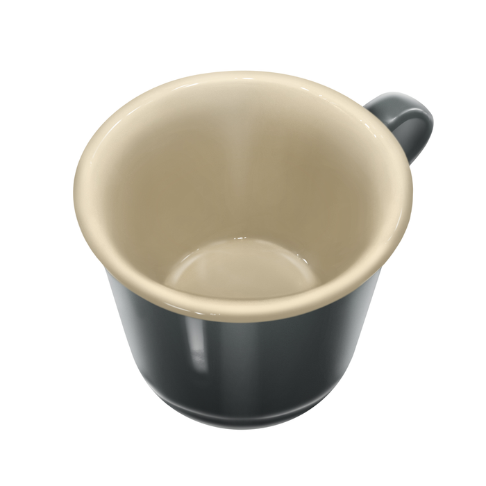 Tasse en grès de 14 oz des Stampeders de Calgary de la LCF, motif de bannière