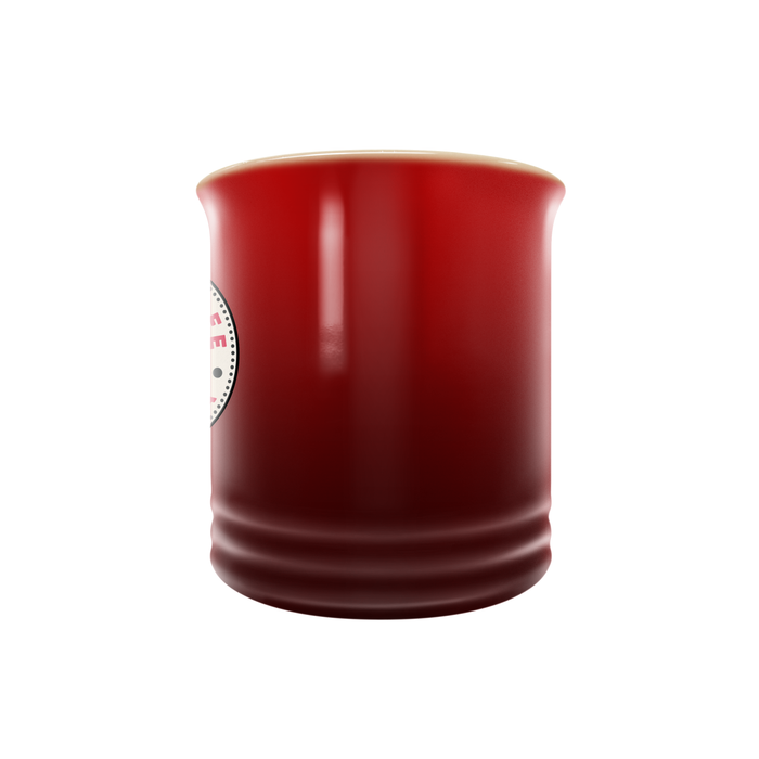 Strong and Free Canada 14 oz Red Stoneware Mug
