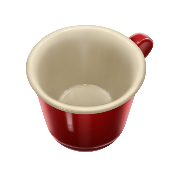 Strong and Free Canada 14 oz Red Stoneware Mug