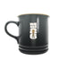 FIFA We Are 26 black stoneware mug with World Cup trophy and FIFA 2026 vertical logo