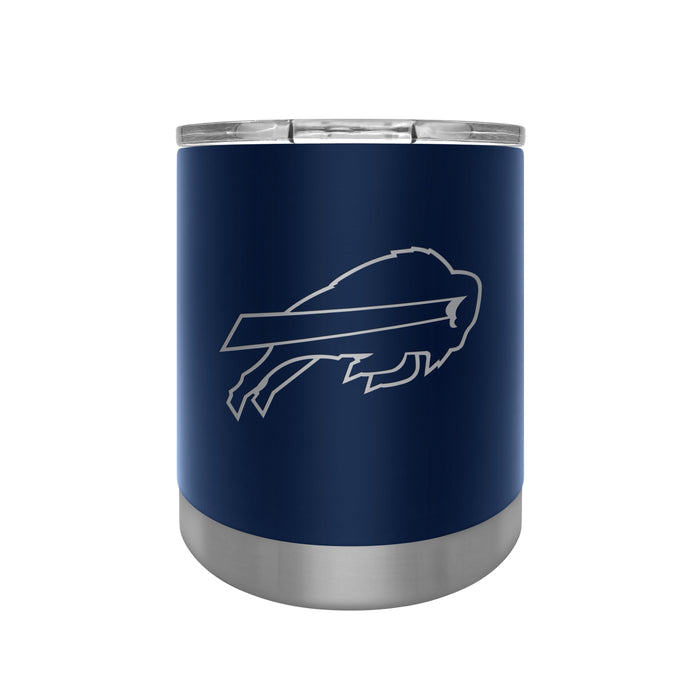 NFL Buffalo Bills 12 OZ Stainless Steel Executive Lowball Tumbler Blue