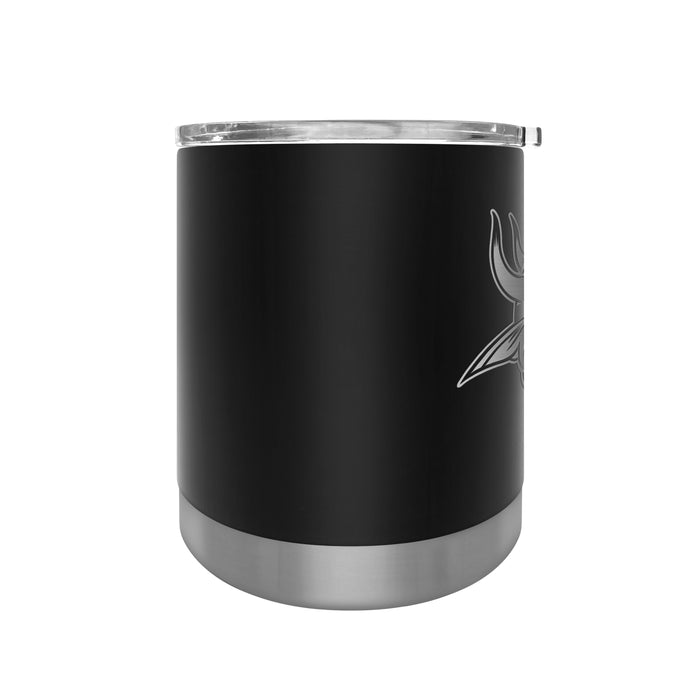 NFL Minnesota Vikings 12 OZ Stainless Steel Executive Lowball Tumbler Black