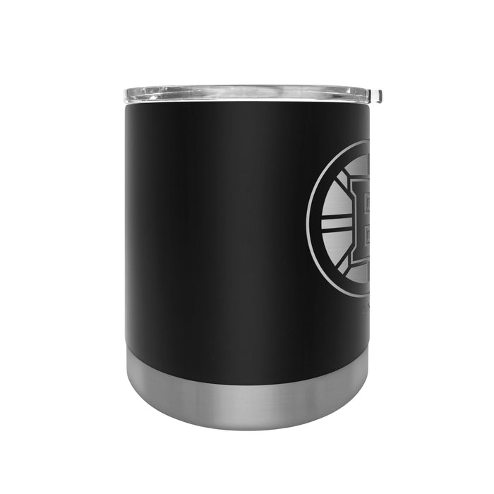 NHL Boston Bruins 12 OZ Stainless Steel Executive Lowball Tumbler Black