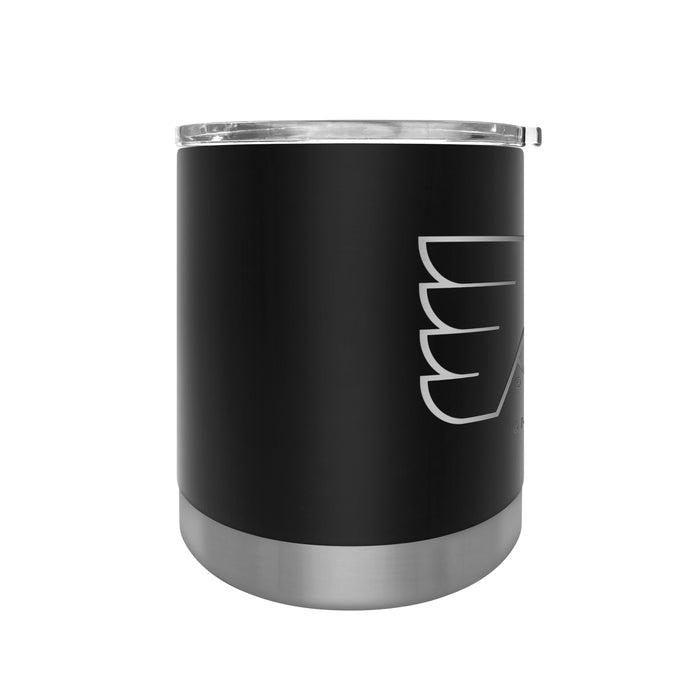NHL Philadelphia Flyers 12 OZ Stainless Steel Executive Lowball Tumbler Black