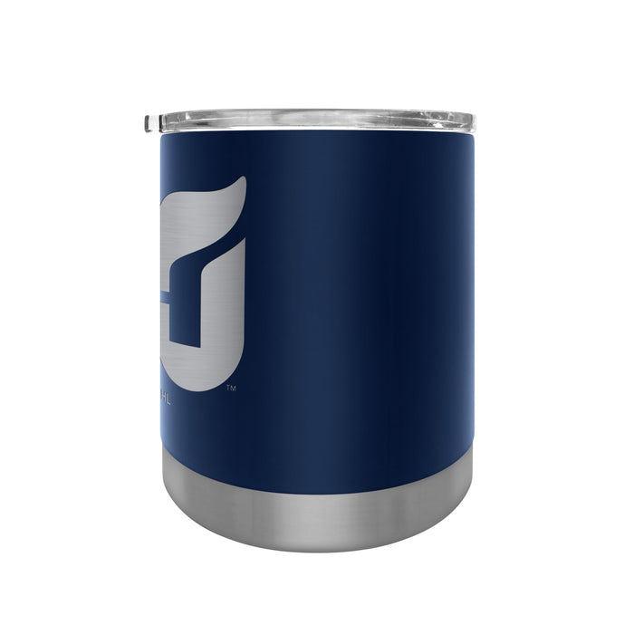 NHL Hartford Whalers 12 OZ Stainless Steel Executive Lowball Tumbler Blue Nostalgia Label