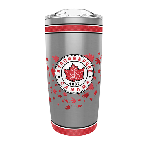 Strong and Free Canada 20 oz Stainless Steel