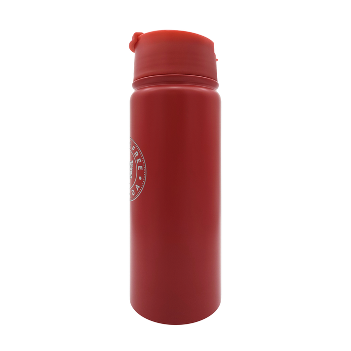 Strong and Free Canada 18 oz Red Stainless Steel Executive Bottle