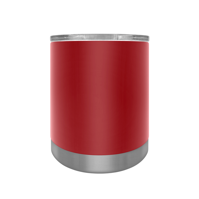 Strong and Free Canada 12 oz Red Stainless Steel Executive Lowball Tumbler