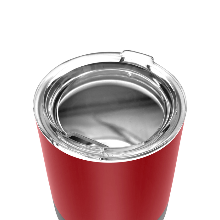 Strong and Free Canada 12 oz Red Stainless Steel Executive Lowball Tumbler