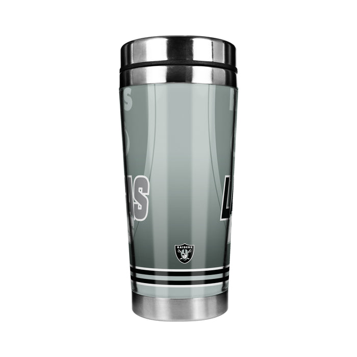 NFL Las Vegas Raiders 16 Oz Stainless Steel Tumbler Full Wrap Insert
