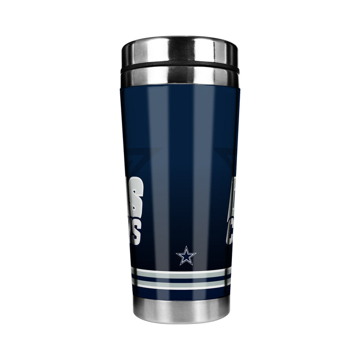 NFL Dallas Cowboys 16 Oz Stainless Steel Tumbler Full Wrap Insert