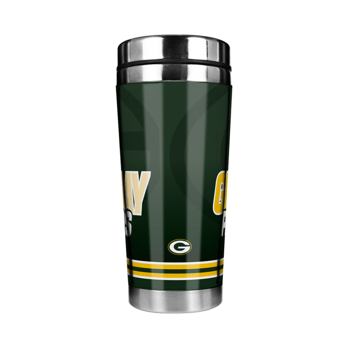 NFL Green Bay Packers 16 Oz Stainless Steel Tumbler Full Wrap Insert