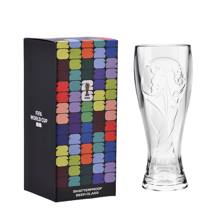 FIFA 2026 17 OZ Plastic Beer Glass
