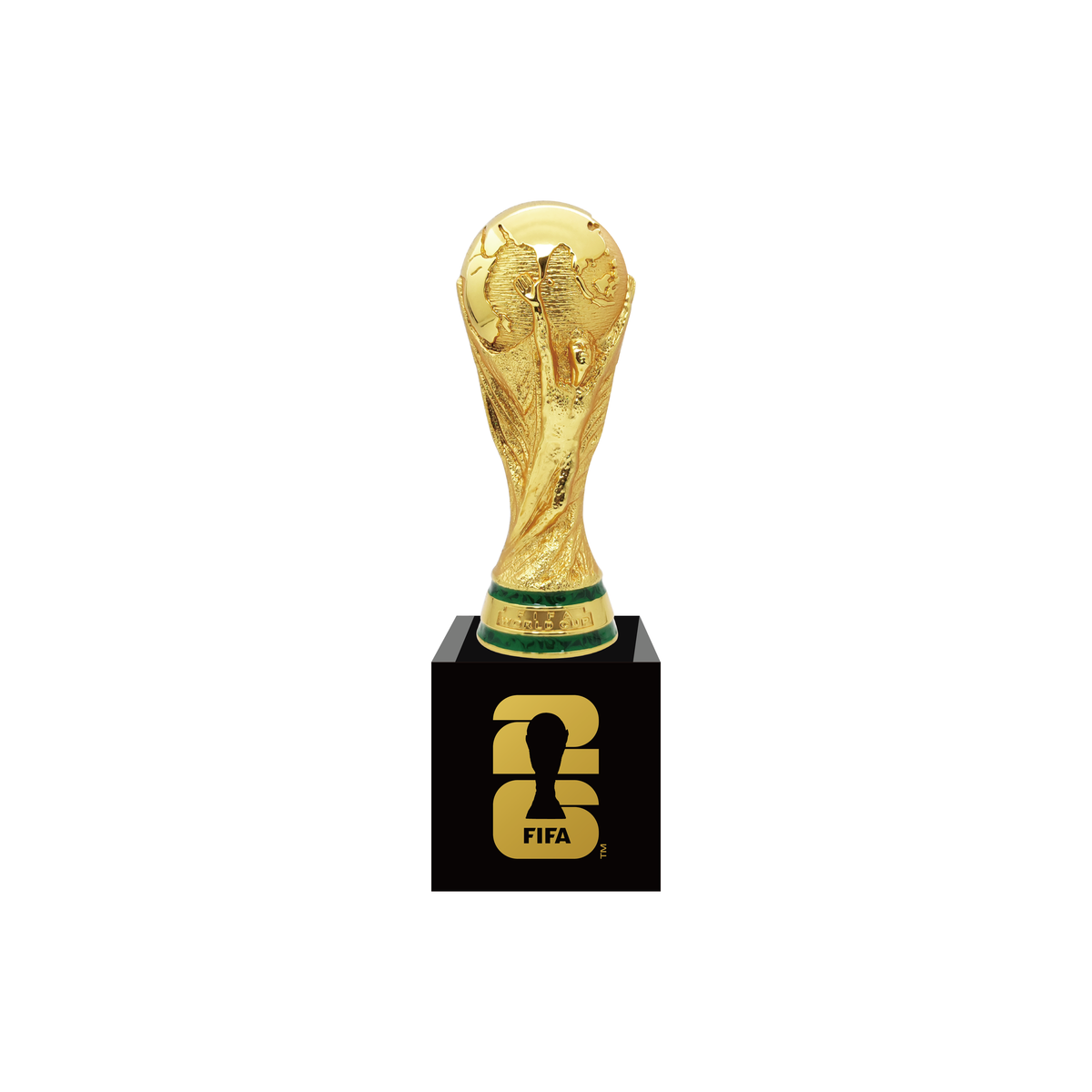 FIFA World Cup Replica Trophy with Pedestal 3D 70MM — Inglasco FIFA World Cup Replica Trophy with Pedestal 3D 70MM — Inglasco