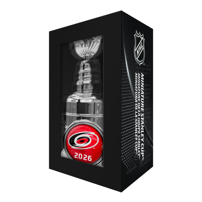 NHL Stanley Cup Champs 2026 3.25" Mini Stanley Cup Replica Carolina Hurricanes 2026
