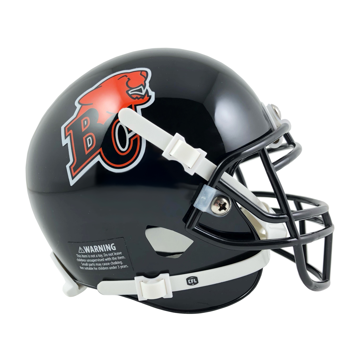 CFL BC Lions Mini Replica Helmet — Inglasco