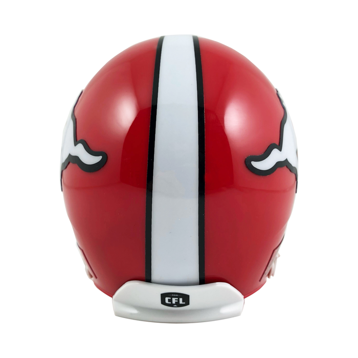 Mini-réplique du casque des Stampeders de Calgary de la LCF