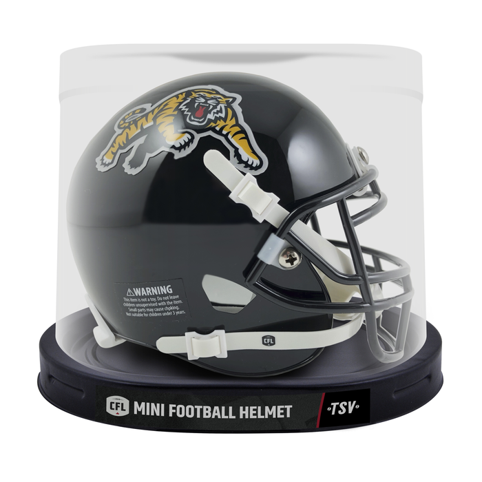 CFL Hamilton Tigercats Mini Replica Helmet