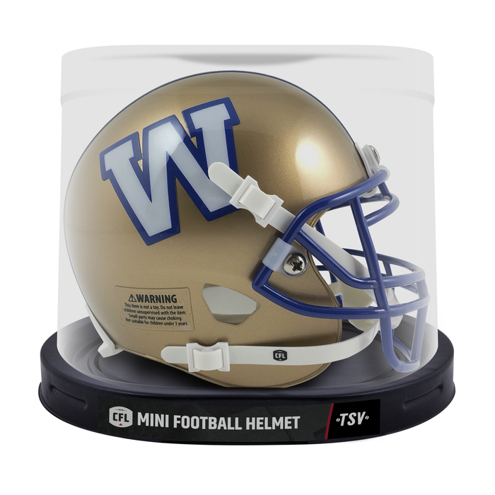 CFL Winnipeg Bombers Mini Replica Helmet