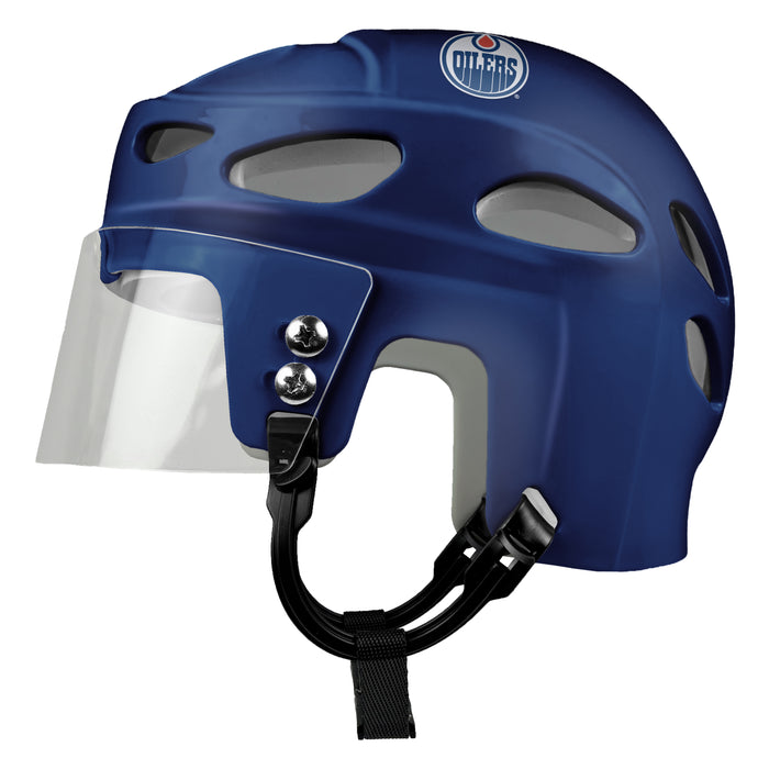 NHL Edmonton Oilers Mini Helmet Replica Blue