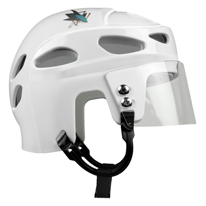 NHL San Jose Sharks Mini Helmet Replica White