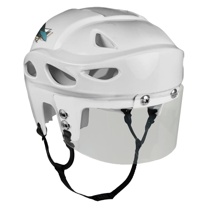 NHL San Jose Sharks Mini Helmet Replica White