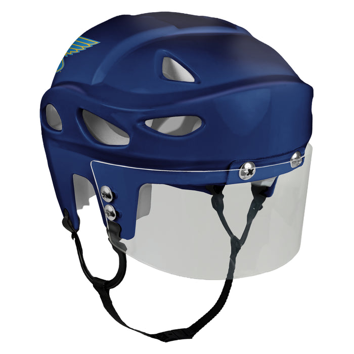NHL St Louis Blues Mini Helmet Replica Blue