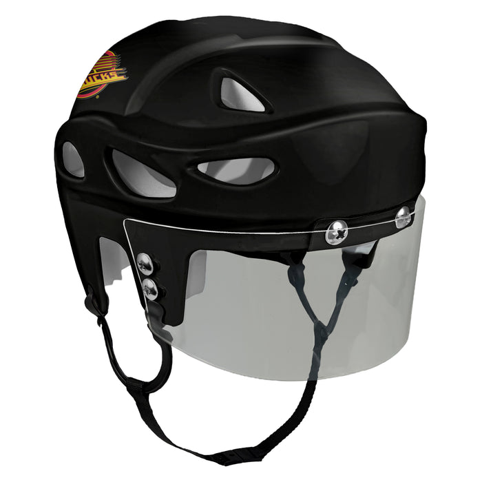 NHL Vancouver Canucks Mini Helmet Replica 3rd Jersey Skate Logo Black