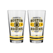 NHL Boston Bruins Property of  16 oz  2-pack Mixing Glass