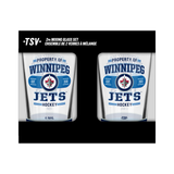 NHL  Winnipeg Jets Property of  16 oz  2-pack Mixing Glass
