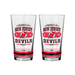 NHL New Jersey Devils Property of  16 oz  2-pack Mixing Glass