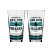NHL  San Jose Sharks Property of  16 oz  2-pack Mixing Glass