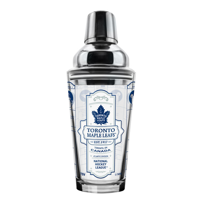 NHL Toronto Maple Leafs Bartender Mixing Glass Shaker Set