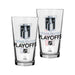 NHL 2025 Stanley Cup Playoffs East & West Conference Match-Ups (16oz 2-Piece Set)