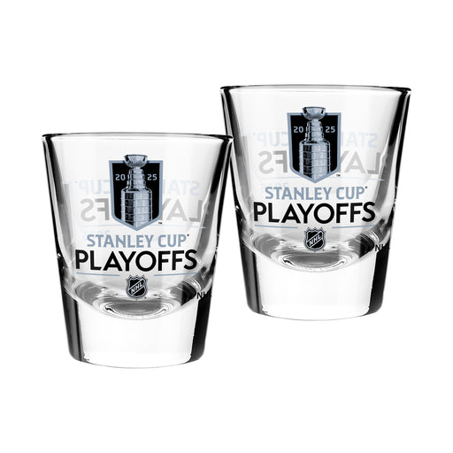 NHL 2025 Stanley Cup Playoffs Shot Glass (2oz 2-Piece Set)