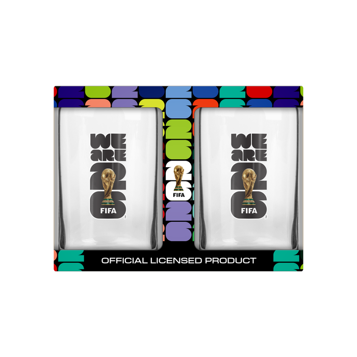 FIFA Emblem Canada Can Glass Set