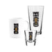FIFA World Cup 26 We Are 26 gift set with white ceramic mug, pint glass and shot glass featuring trophy emblem