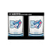 MLB Toronto Blue Jays 50th Season two-pack can glass set in bilingual black retail packaging