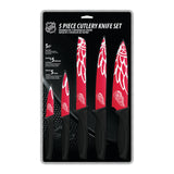 NHL Detroit Redwings 5-pc Kitchen Knives