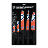 NHL Edmonton Oilers Logo 2 5-pc Kitchen Knives