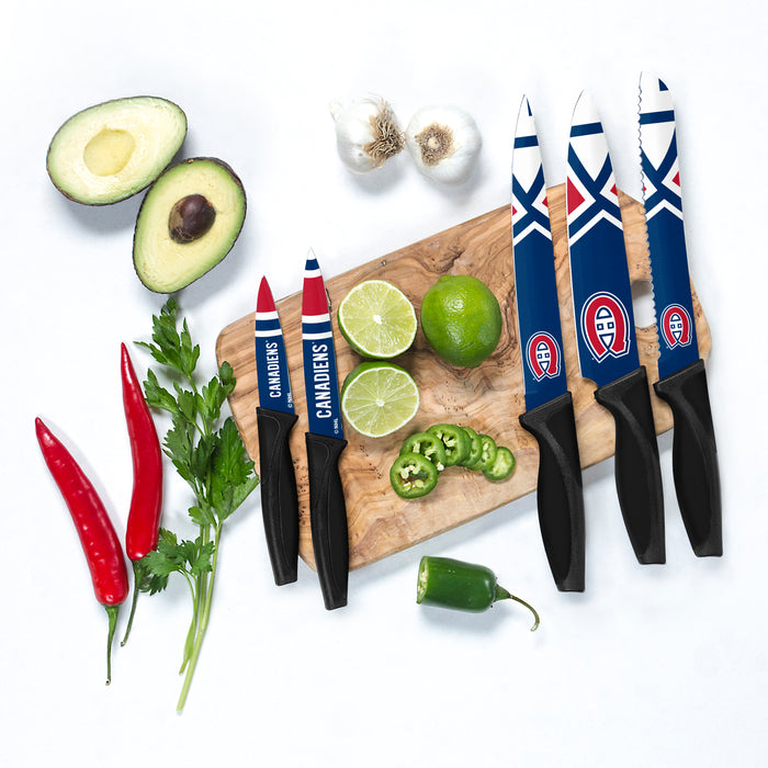 NHL  Montreal Canadiens 5-pc Kitchen Knives