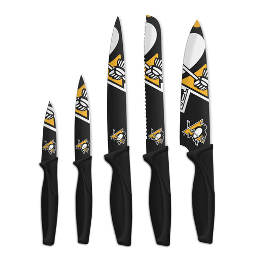 NHL  Pittsburgh Penguins 5-pc Kitchen Knives