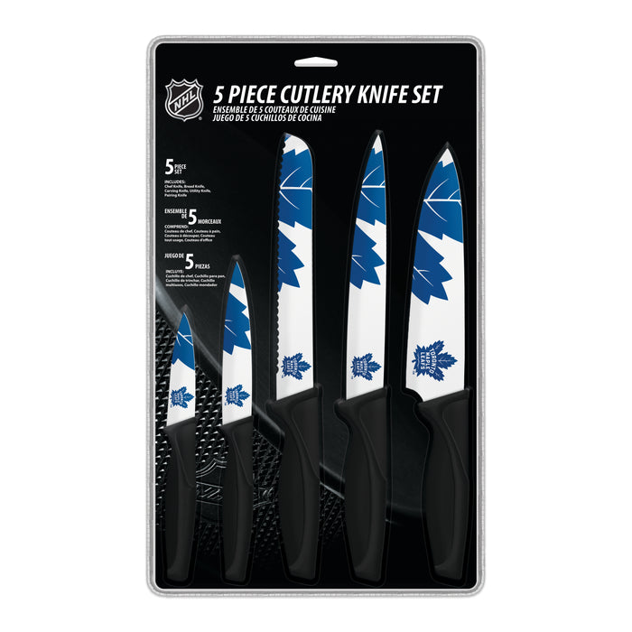NHL Toronto Maple Leafs  5-pc Kitchen Knives