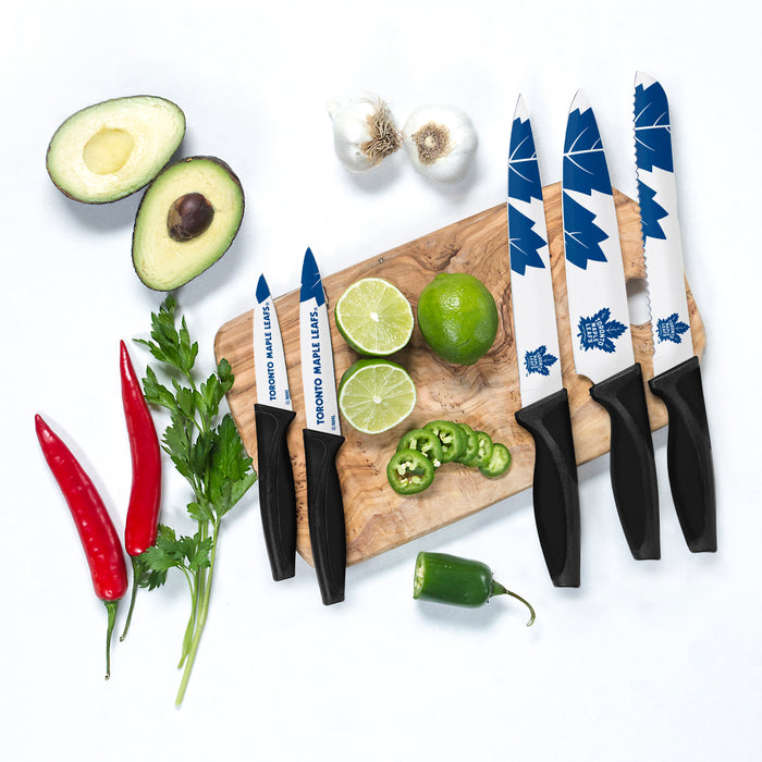 NHL Toronto Maple Leafs  5-pc Kitchen Knives